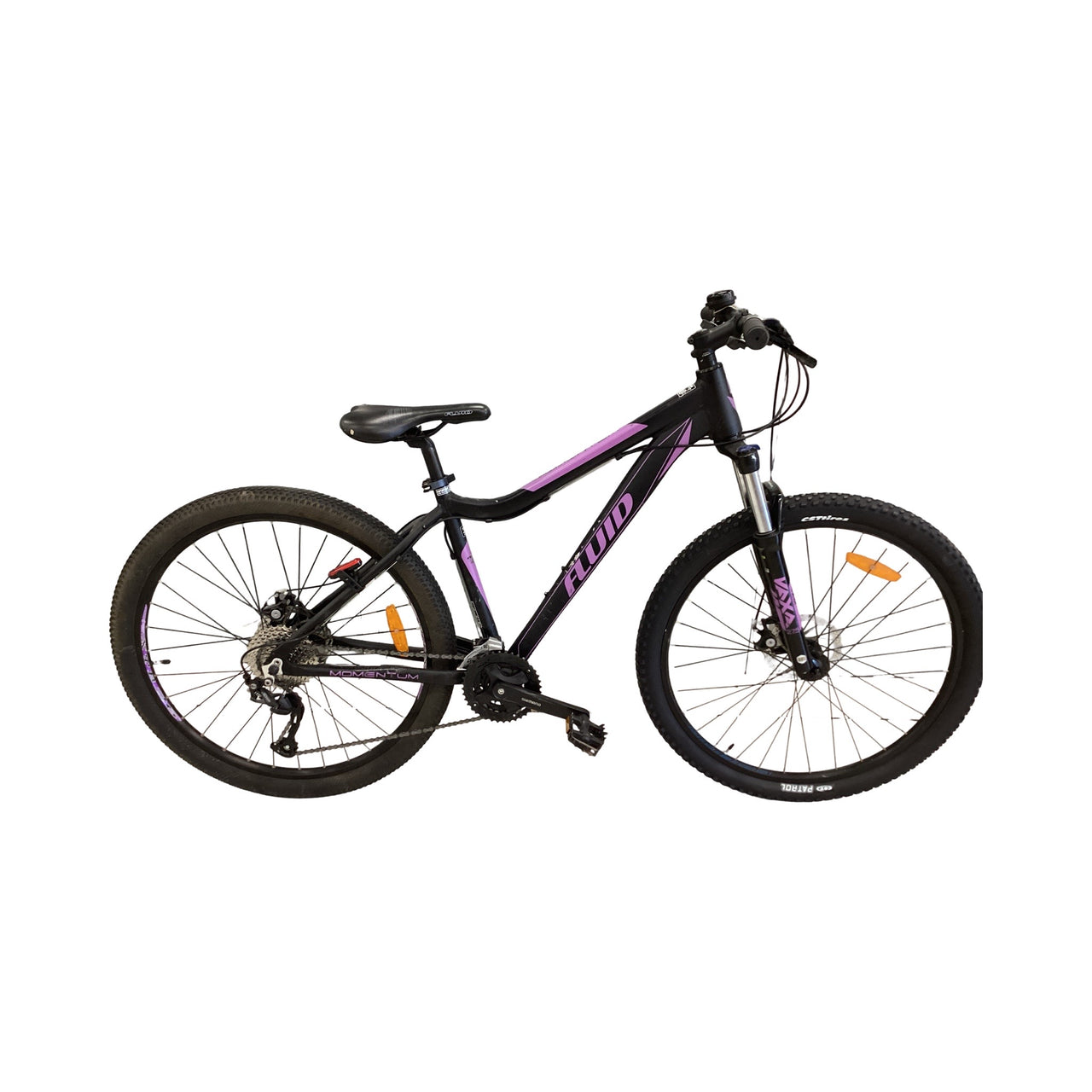 Fluid Momentum Bike -   - Mountain Bike, Colour: Black, Purple