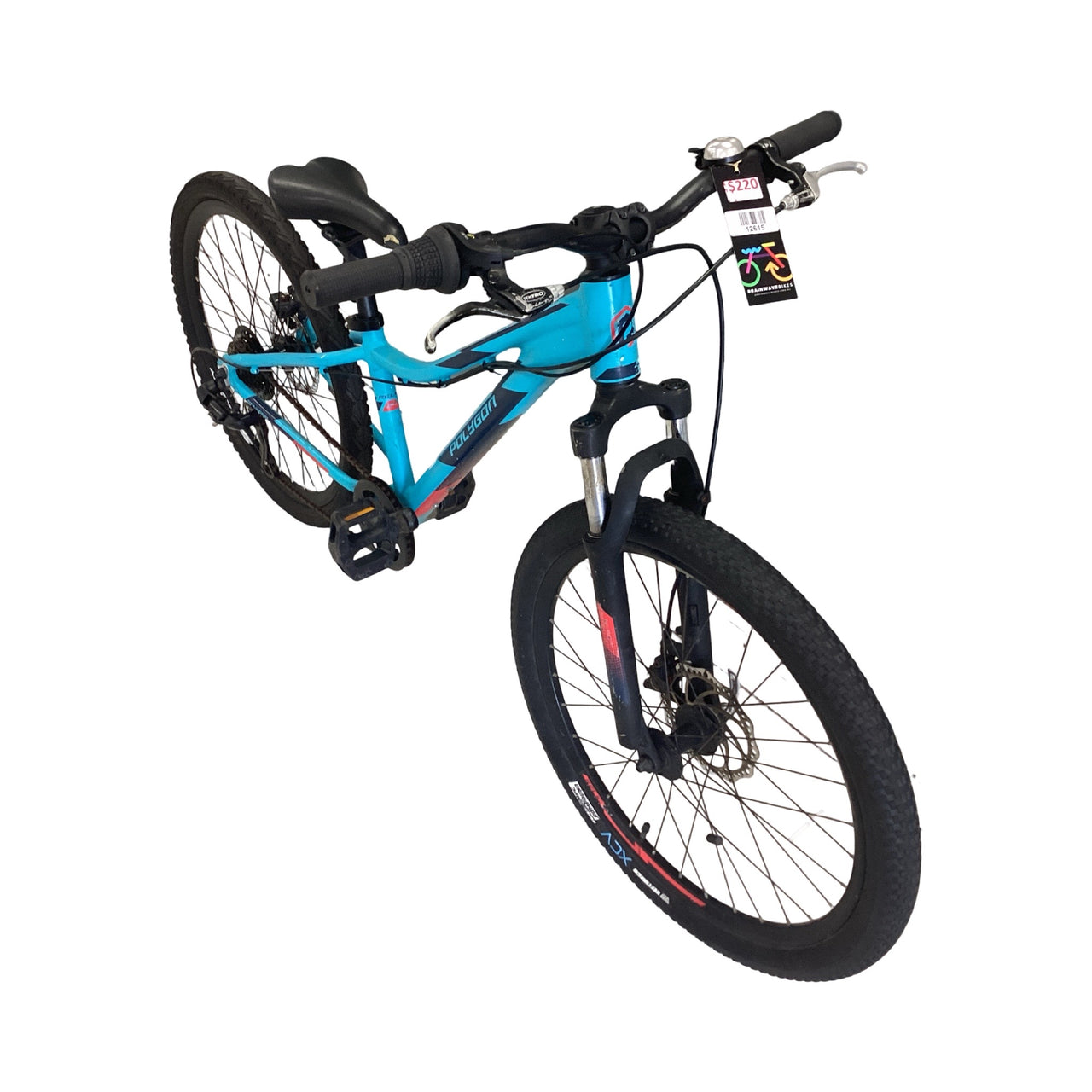 Polygon Relic 24 Bike - 24"  - Mountain Bike,
Kids, Colour: Black, Blue