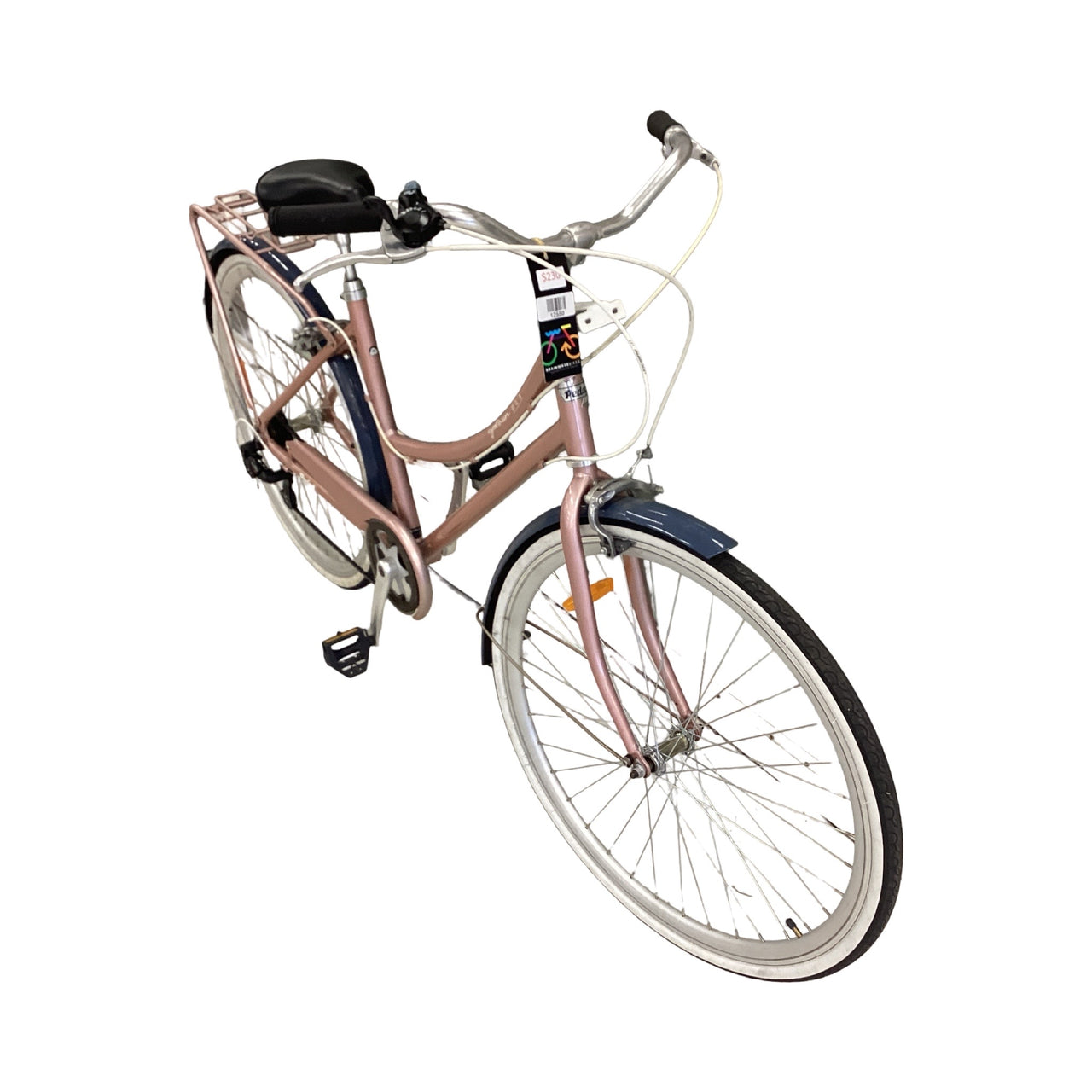 Pedal Uptown dlx Bike -  46cm - Classic, Colour: Pink