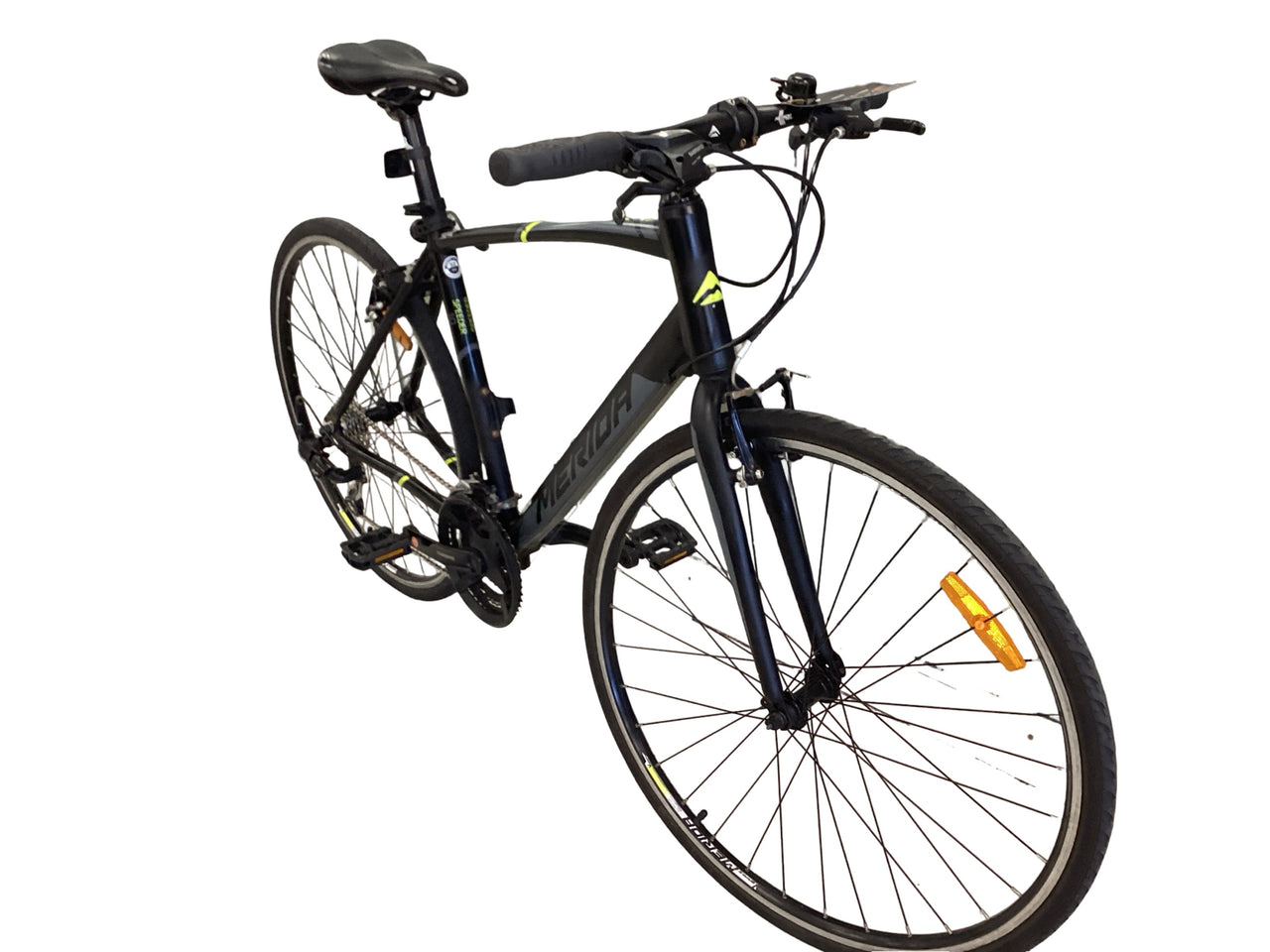 Merida Speeder Bike -  52cm - Flat Bar Commuter, Colour: Black, Yellow