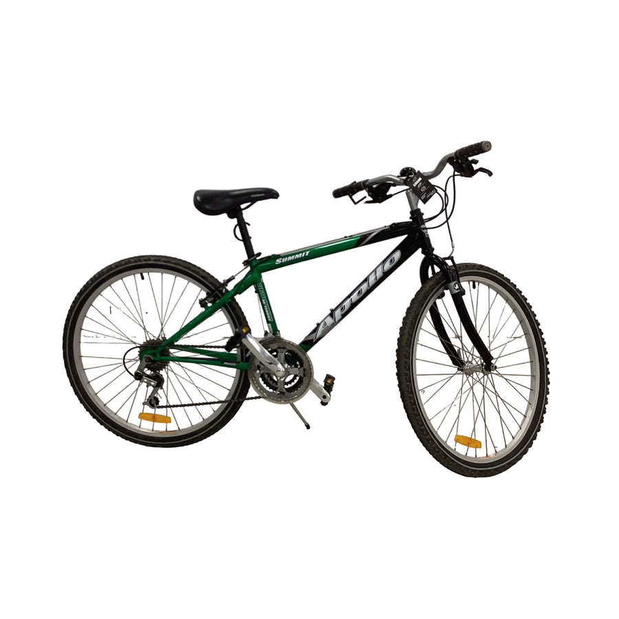 Apollo Summit Bike -  40cm - Mountain Bike, Colour: Black, Green
