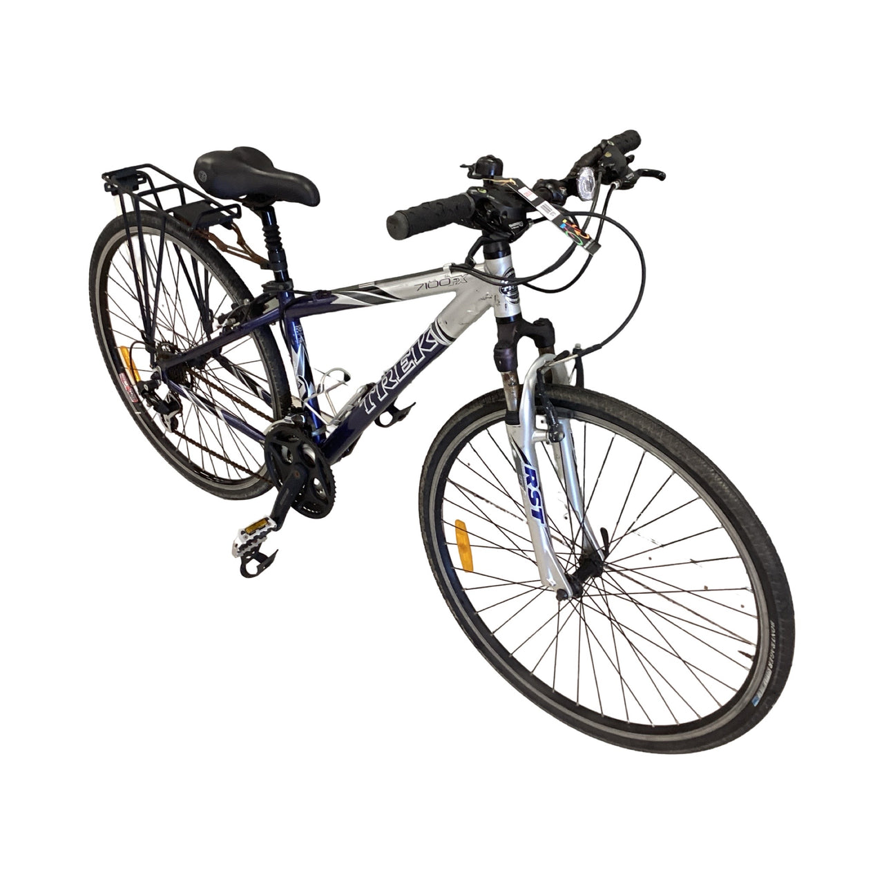 Trek 7100fx Bike -   - Flat Bar Commuter, Colour: Blue