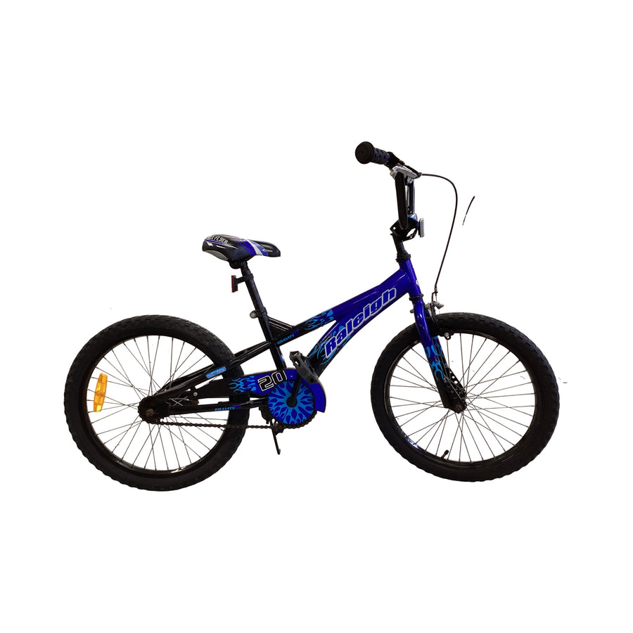 Raleigh Gravity 20 Bike - 20"  - Kids, Colour: Black, Blue