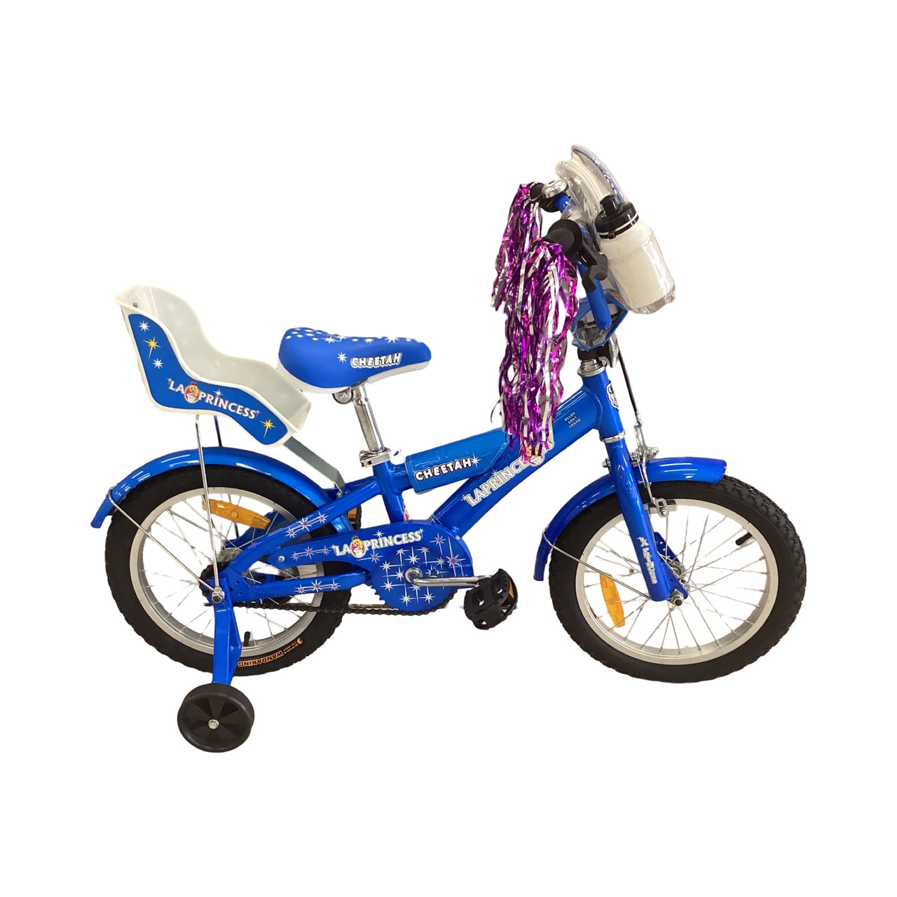 Cheetah LA Princess Bike - 16"  - Kids, Colour: Blue
