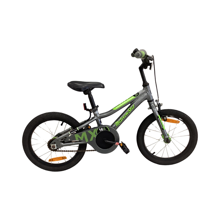 Malvern star Mx16 Bike - 16"  - Kids, Colour: Green, Grey
