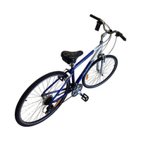 Thumbnail for Alamode CRS 1.0 Bike -  44cm - Hybrid Commuter, Colour: Blue, Silver