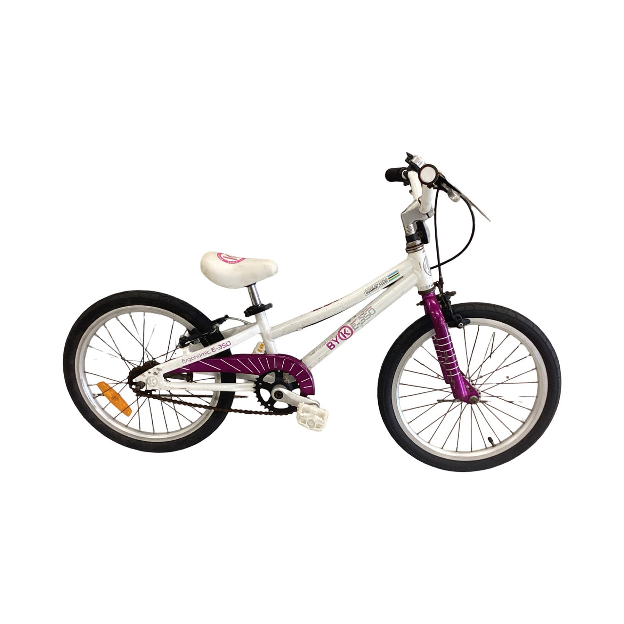 Byk E350 Bike - 18"  - Kids, Colour: White