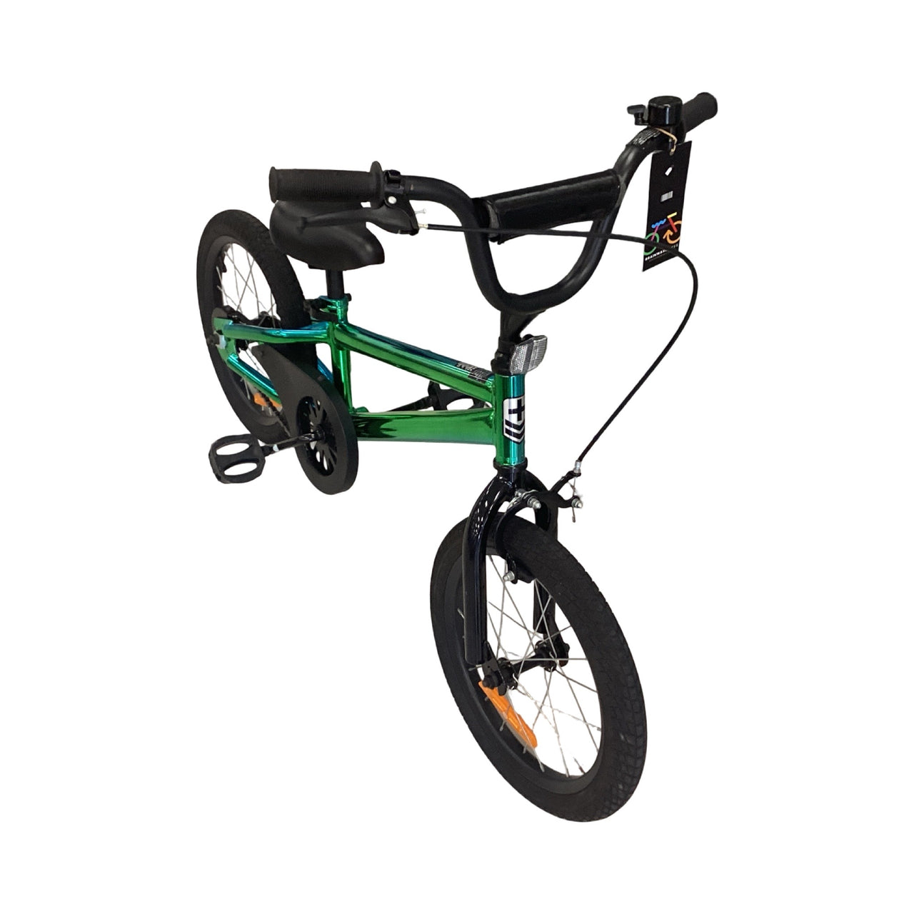 Pedal  Bike - 16"  - Kids, Colour: Green
