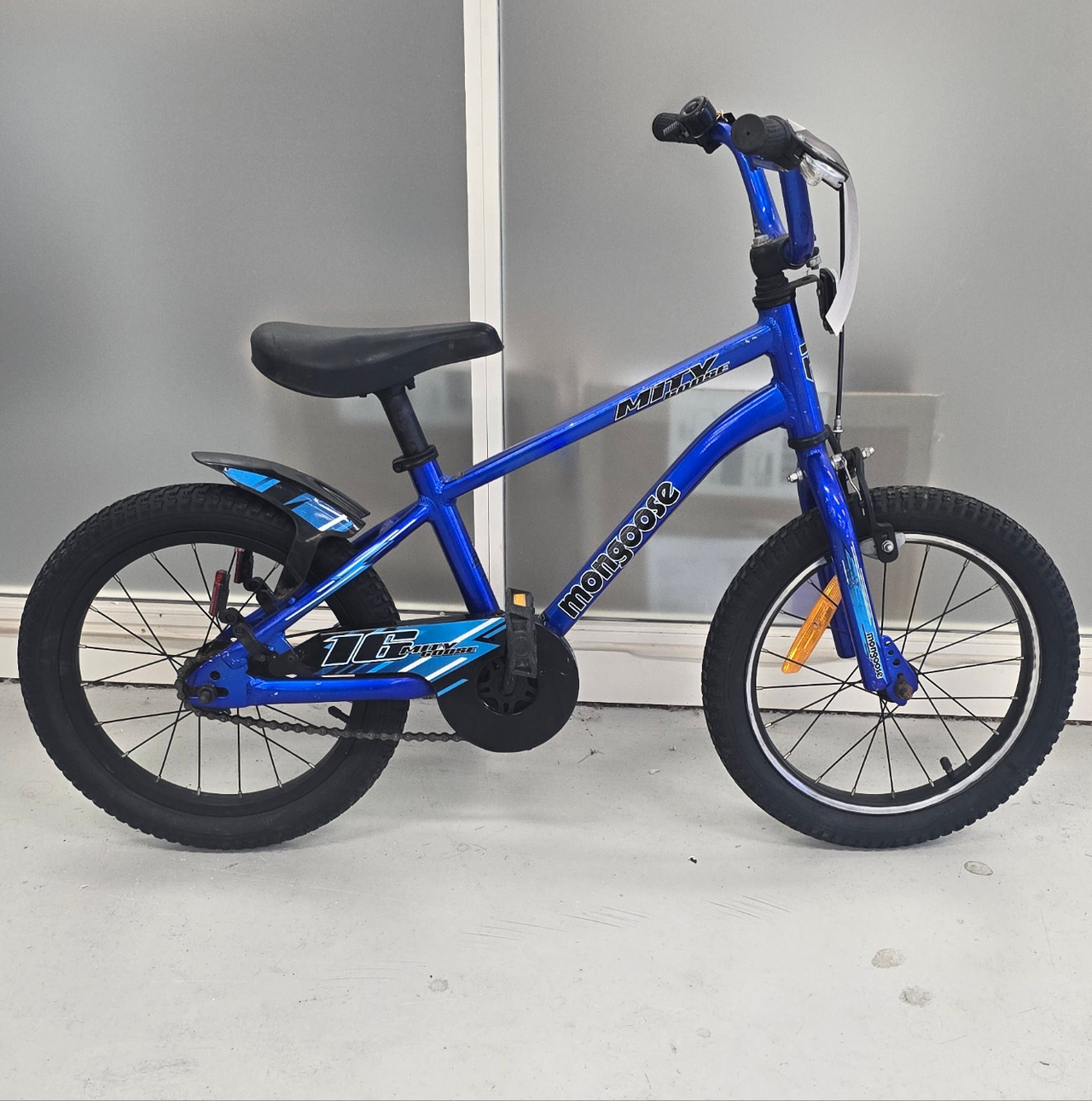 mongoose mitygoose Bike - 16"  - Kids, Colour: Blue