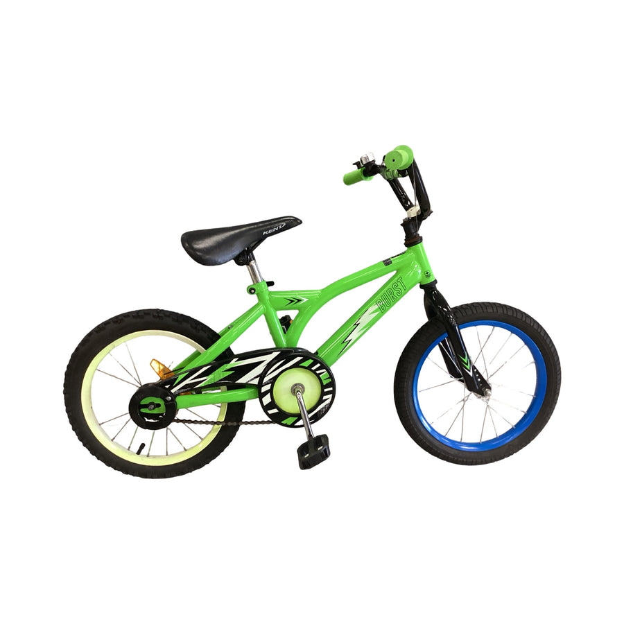 Burst  Bike - 16"  - Kids, Colour: Green
