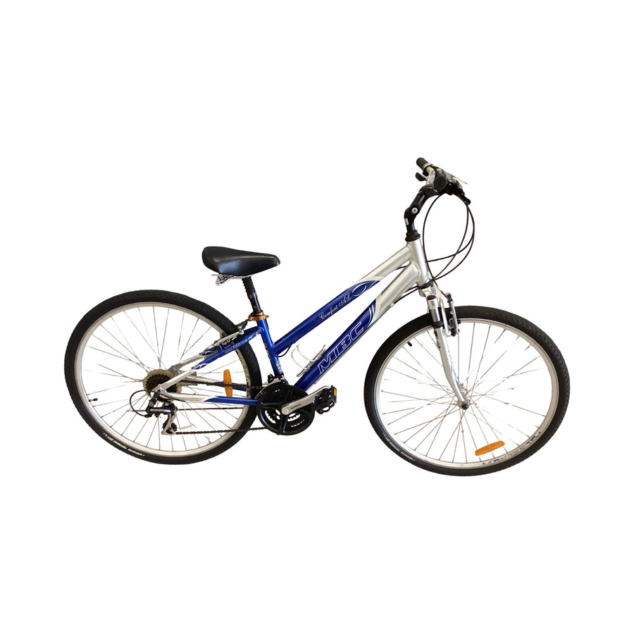 MBC Comfort AL Bike -  36cm - Hybrid Commuter, Colour: Blue, Silver