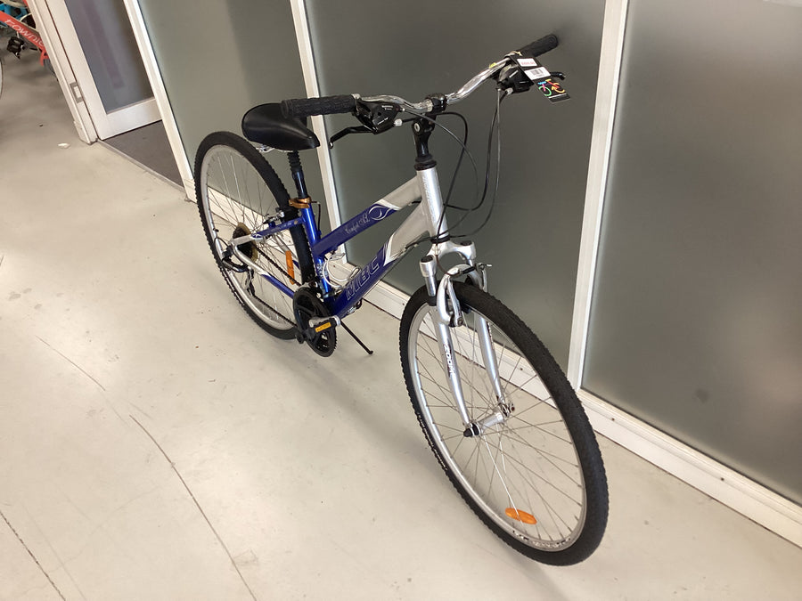 MBC Comfort AL Bike -  36cm - Hybrid Commuter, Colour: Blue, Silver