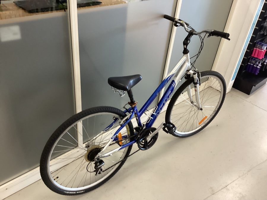 MBC Comfort AL Bike -  36cm - Hybrid Commuter, Colour: Blue, Silver
