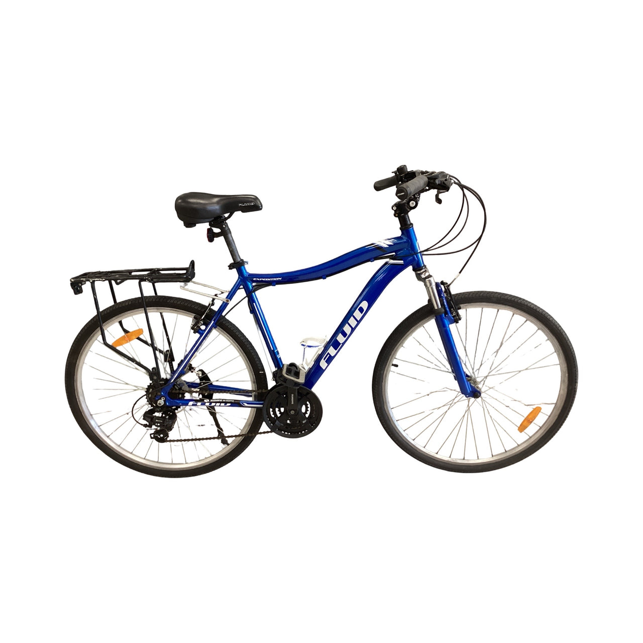 Fluid Expedition Bike -  54cm - Hybrid Commuter, Colour: Blue