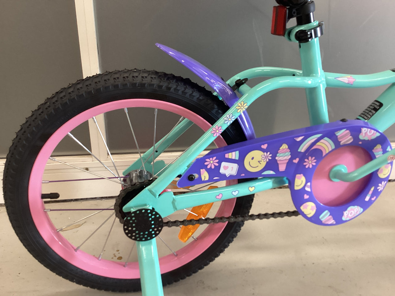Pop 16 Bike - 16"  - Kids, Colour: Green, Pink, Purple