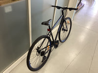 Thumbnail for Reid Transit Bike -  46cm - Hybrid Commuter, Colour: Black, Blue