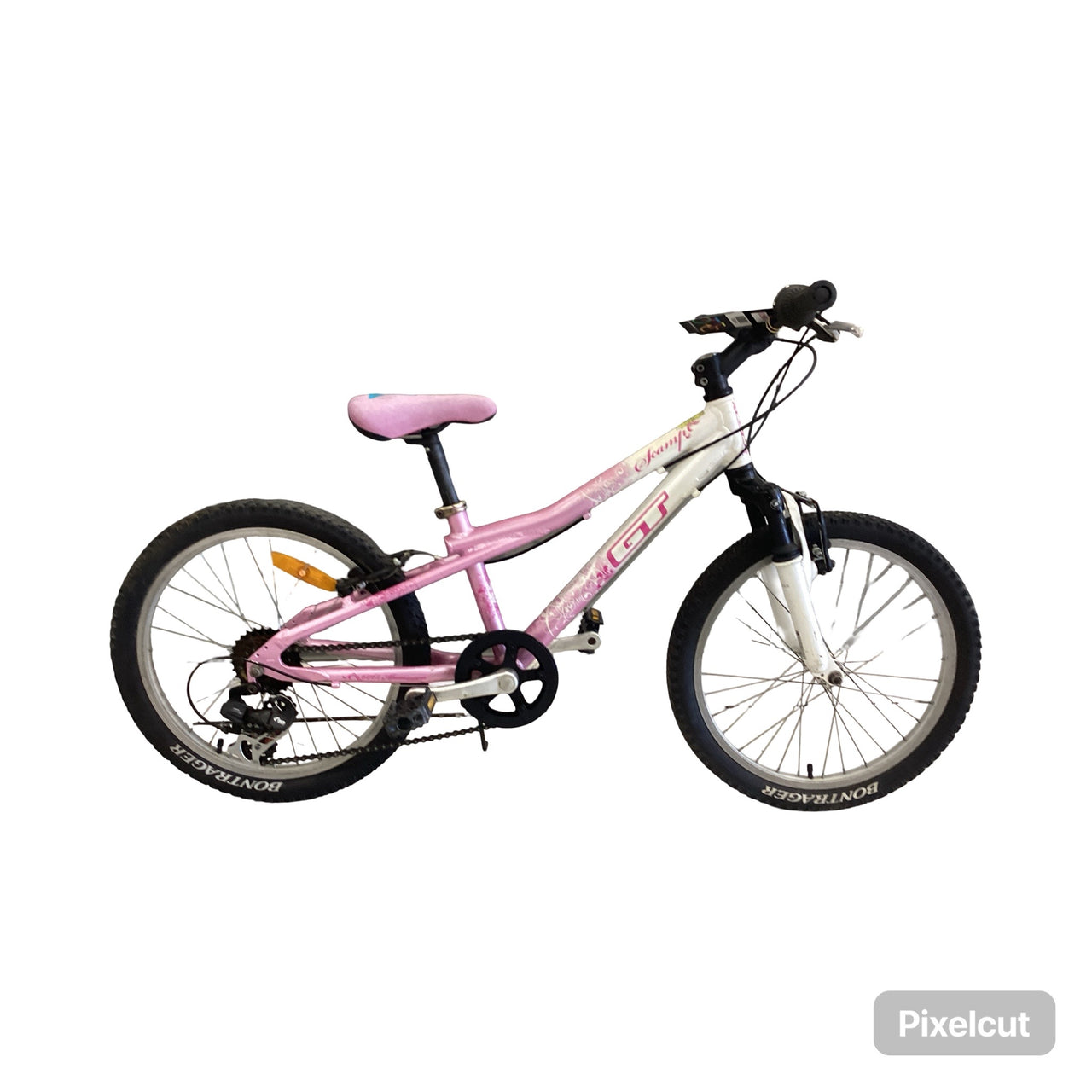 GT Scamp Bike - 20"  - Kids, Colour: White, Pink