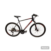 Thumbnail for Polygon Heist Bike -  54cm - Hybrid Commuter, Colour: Red, Grey