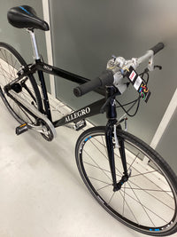 Thumbnail for Allegro Onya 8 Bike -  50cm - Flat Bar Commuter, Colour: Black, White