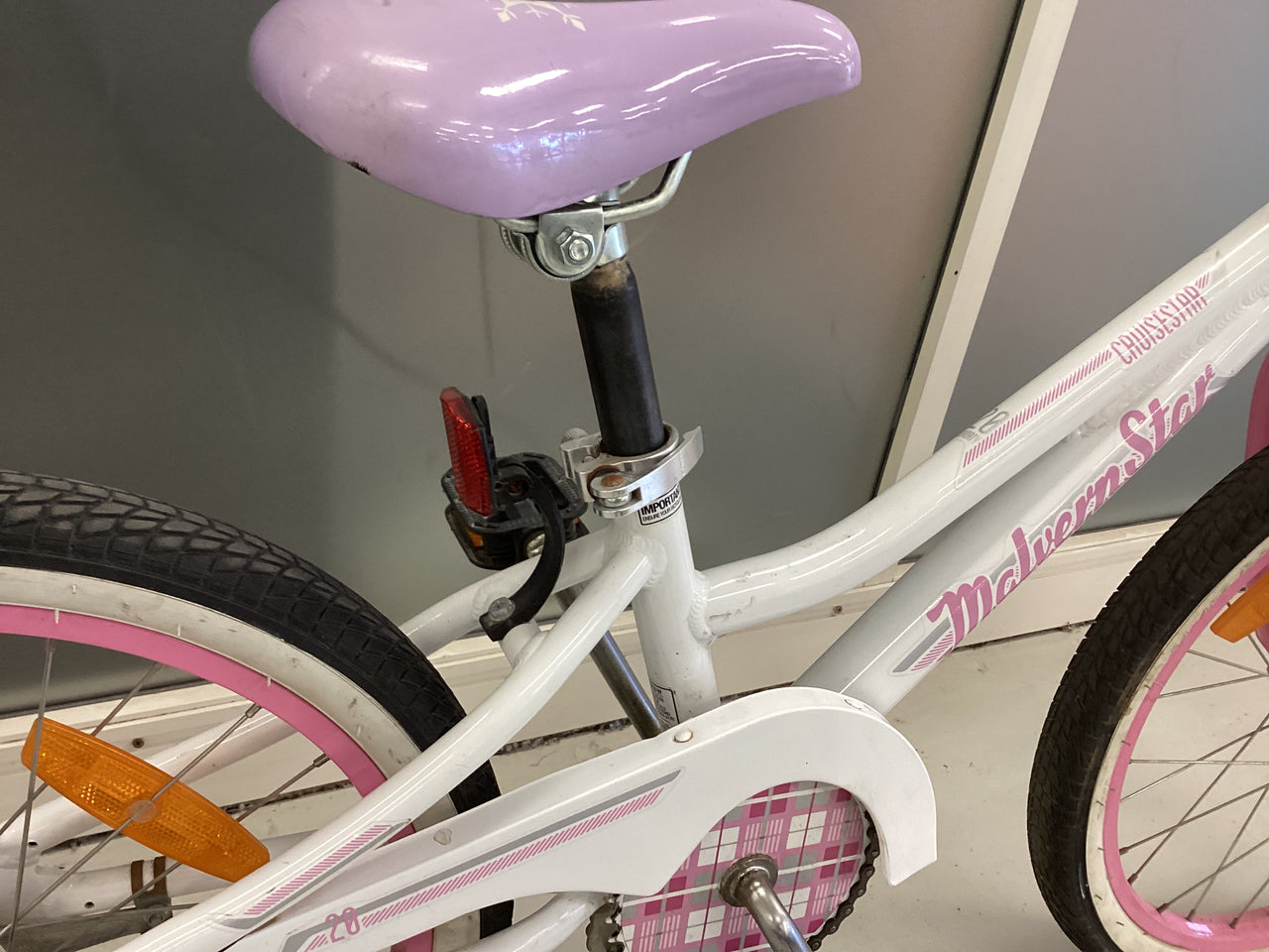 Malvern star Criisestar Bike - 20"  - Kids, Colour: White, Pink