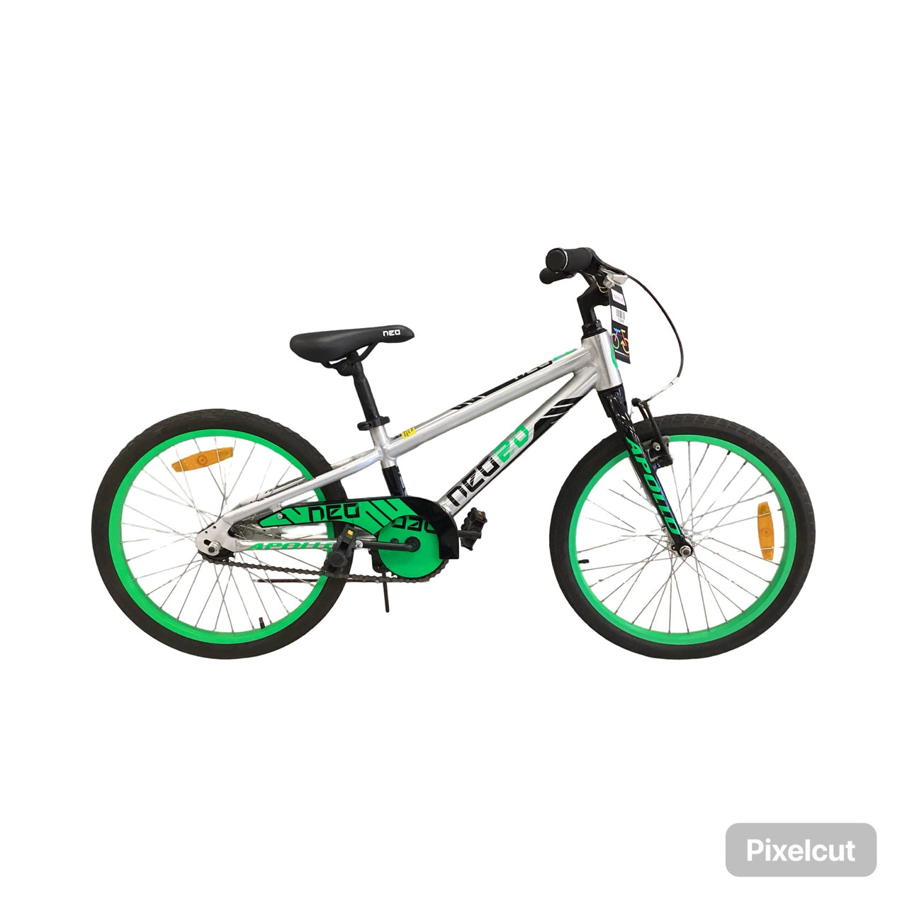 Apollo Neo 20 Bike - 20"  - Kids, Colour: Green, Silver