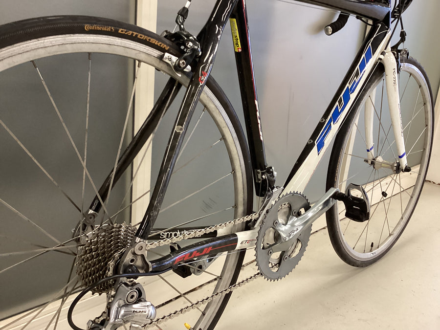 Fuji Team comp Bike -  56cm - Road Bike, Colour: Black, Blue, White