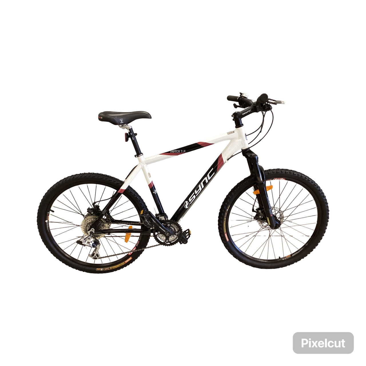 Sync Notch 7 Bike -  48cm - Mountain Bike, Colour: Black, White