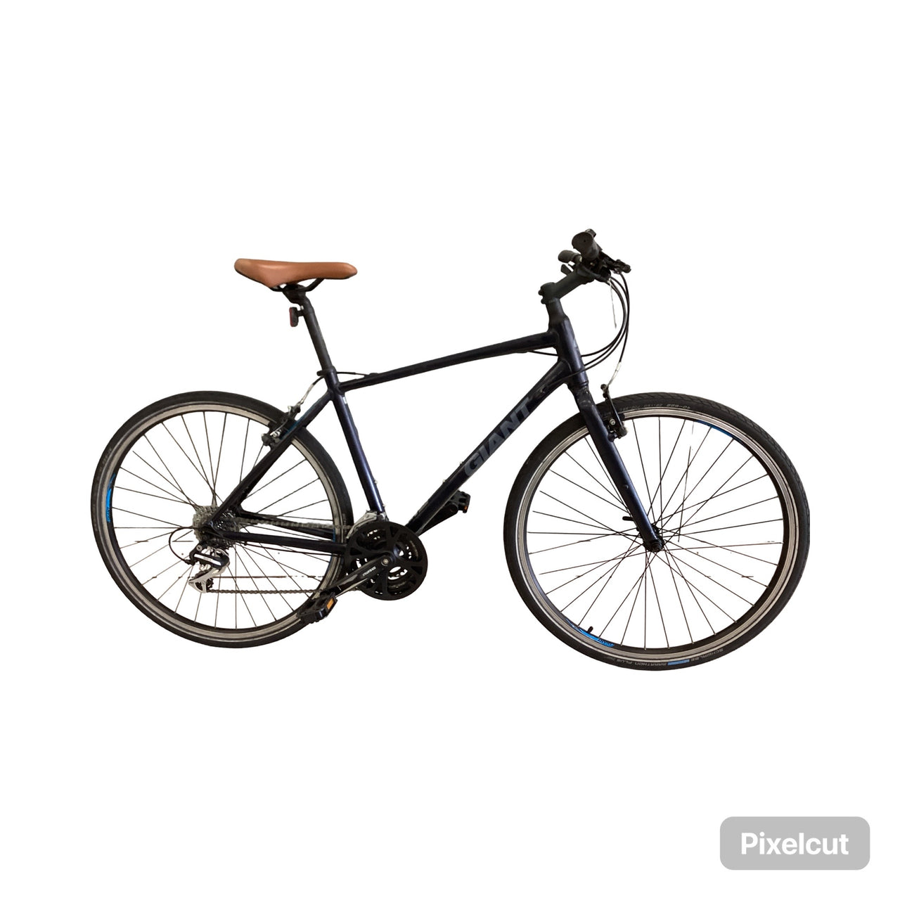 Giant Cross City Bike -  50cm - Flat Bar Commuter, Colour: Blue