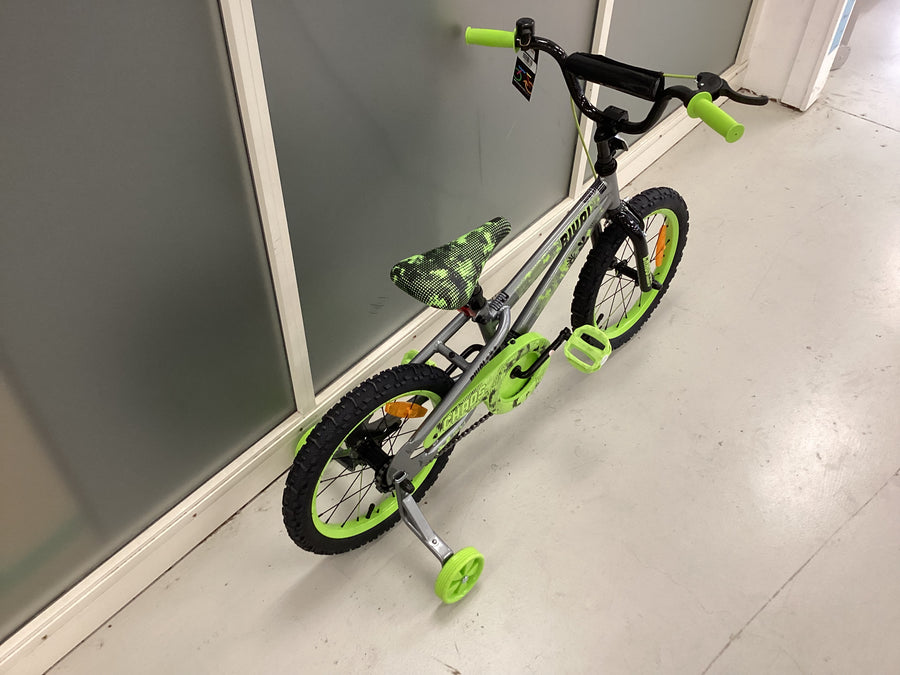 Rival Chaos Bike - 16"  - Kids, Colour: Green, Grey