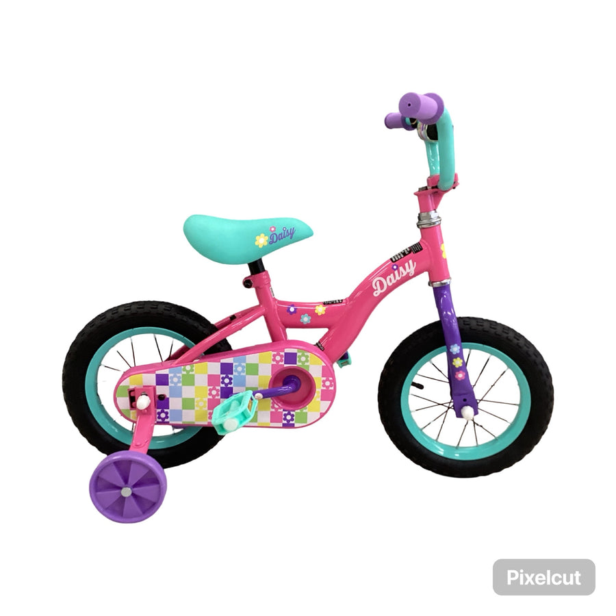 Kmart Daisy Bike - 12"  - Kids, Colour: Pink