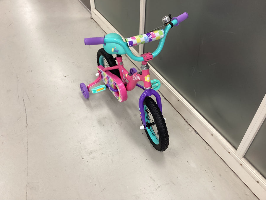 Kmart Daisy Bike - 12"  - Kids, Colour: Pink