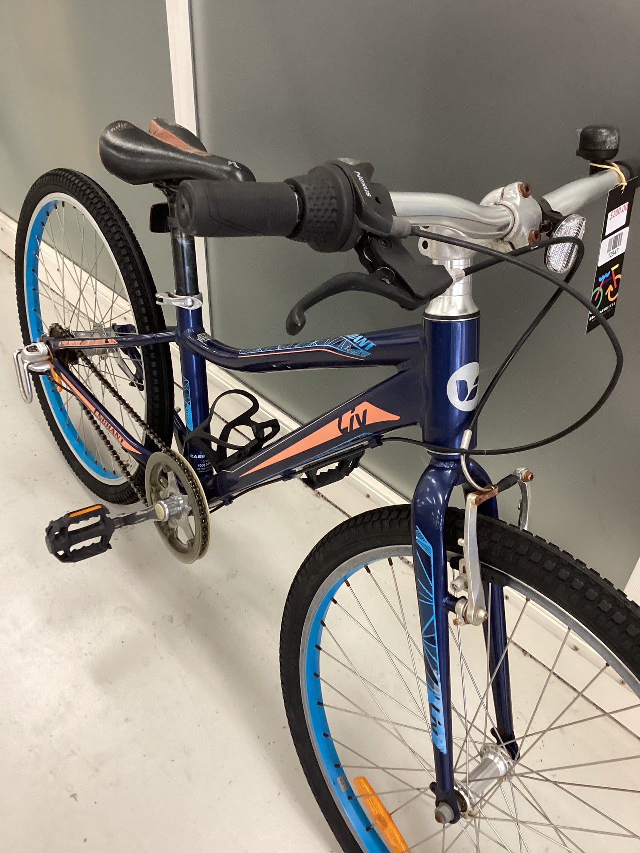 Liv Enchant Bike - 24"  - Kids, Colour: Blue, Orange