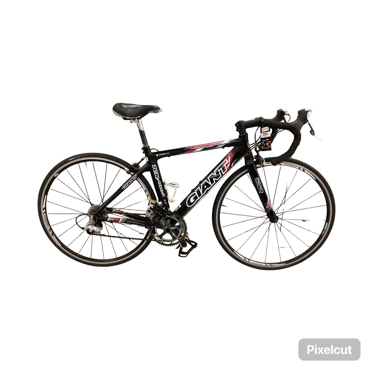 Giant Aero SL Bike -  46cm - Road Bike, Colour: Black, White, Red