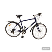 Thumbnail for Pedal Steeler Bike -  56cm - Flat Bar Commuter, Colour: Blue
