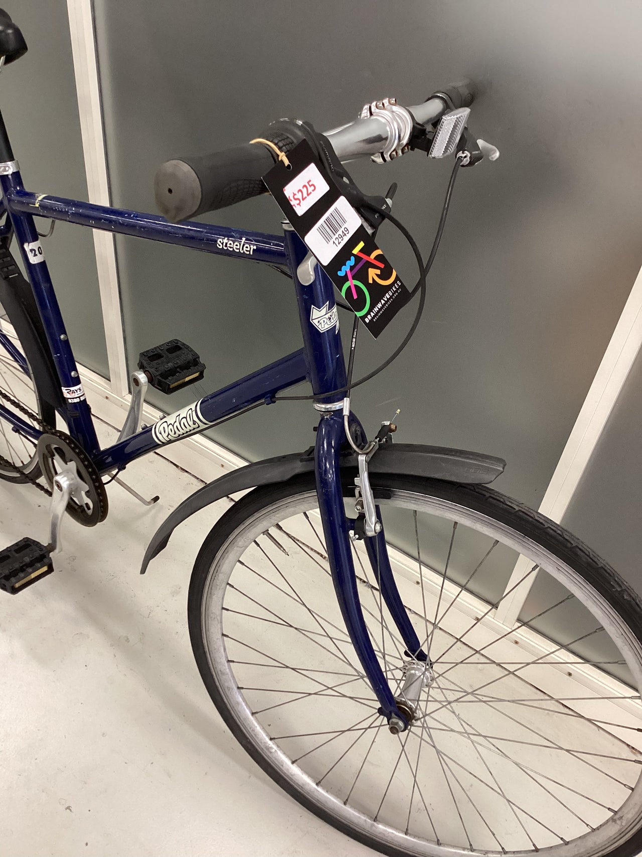 Pedal Steeler Bike -  56cm - Flat Bar Commuter, Colour: Blue