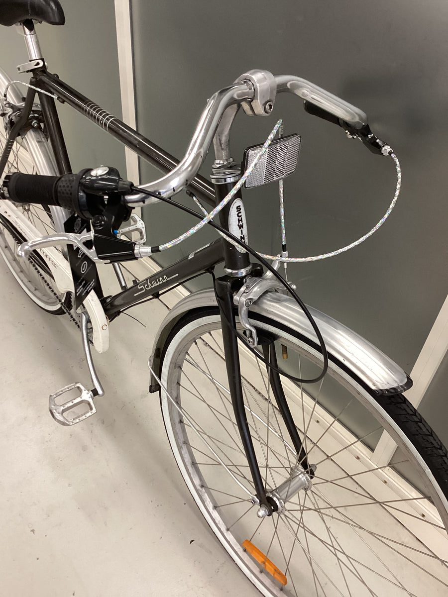 Schwinn Coffee Bike -  50cm - Flat Bar Commuter, Colour: Black, Silver