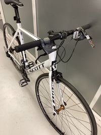 Thumbnail for Scott Speedster Bike -  56cm - Flat Bar Commuter, Colour: Black, White