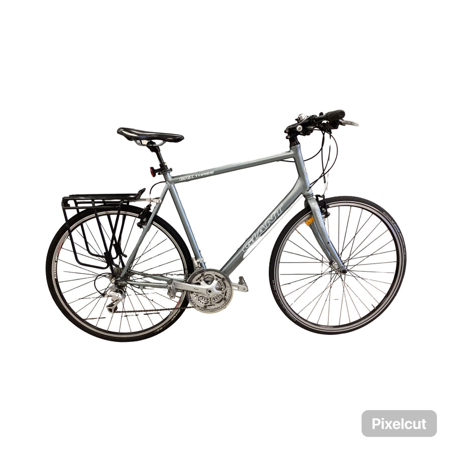 Giant CRX 3 Bike -  58cm - Flat Bar Commuter, Colour: Silver