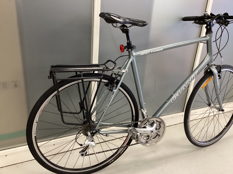 Giant CRX 3 Bike -  58cm - Flat Bar Commuter, Colour: Silver