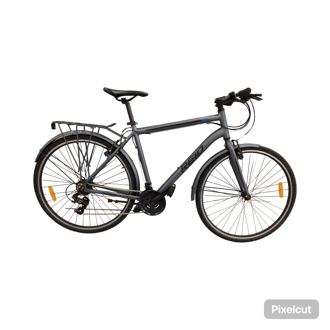 Reid City 1 Bike -  54cm - Flat Bar Commuter, Colour: Grey