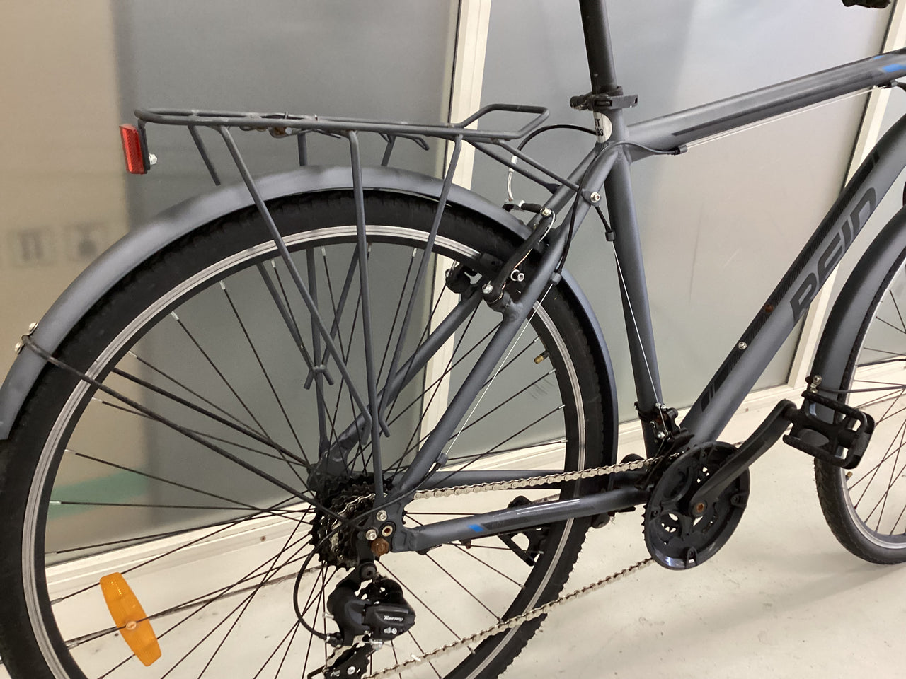 Reid City 1 Bike -  54cm - Flat Bar Commuter, Colour: Grey