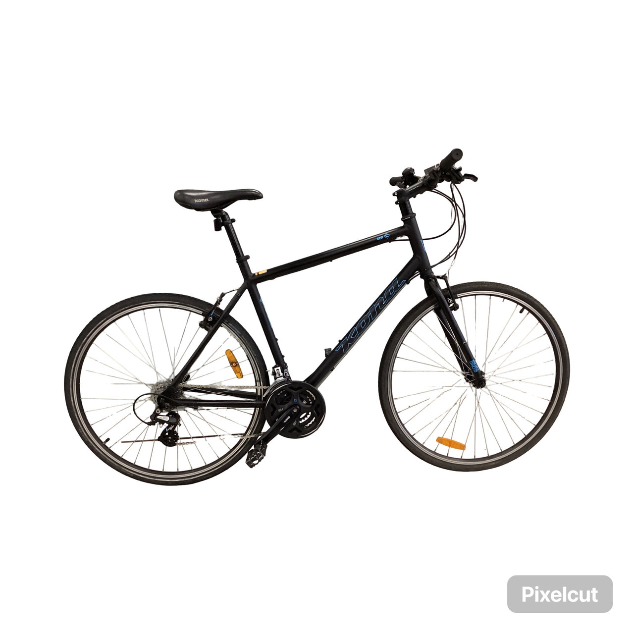 Kona Dew Bike -  54cm - Flat Bar Commuter, Colour: Black