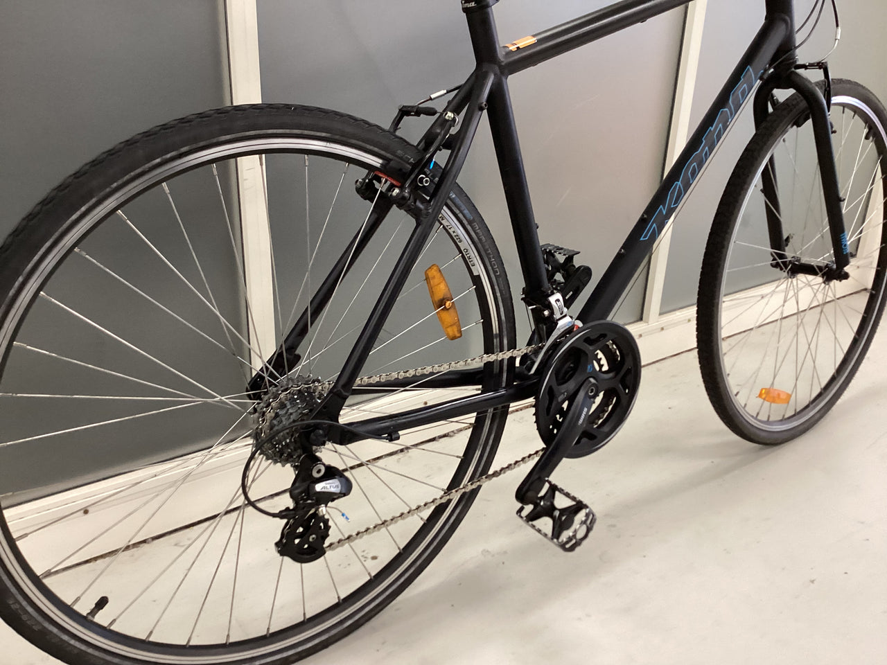 Kona Dew Bike -  54cm - Flat Bar Commuter, Colour: Black
