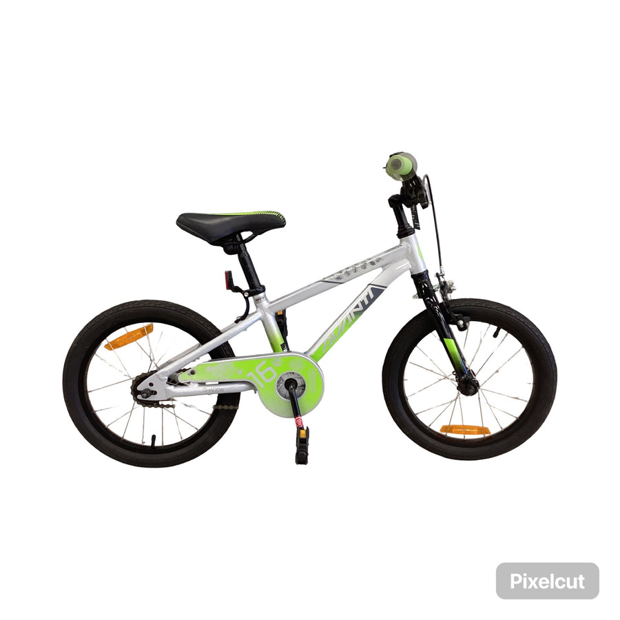 Avanti Shadow Bike - 16"  - Kids, Colour: Green, Silver