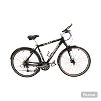 Thumbnail for Merida Crossway TFS 500 Bike -  52cm - Hybrid Commuter, Colour: Black, Silver