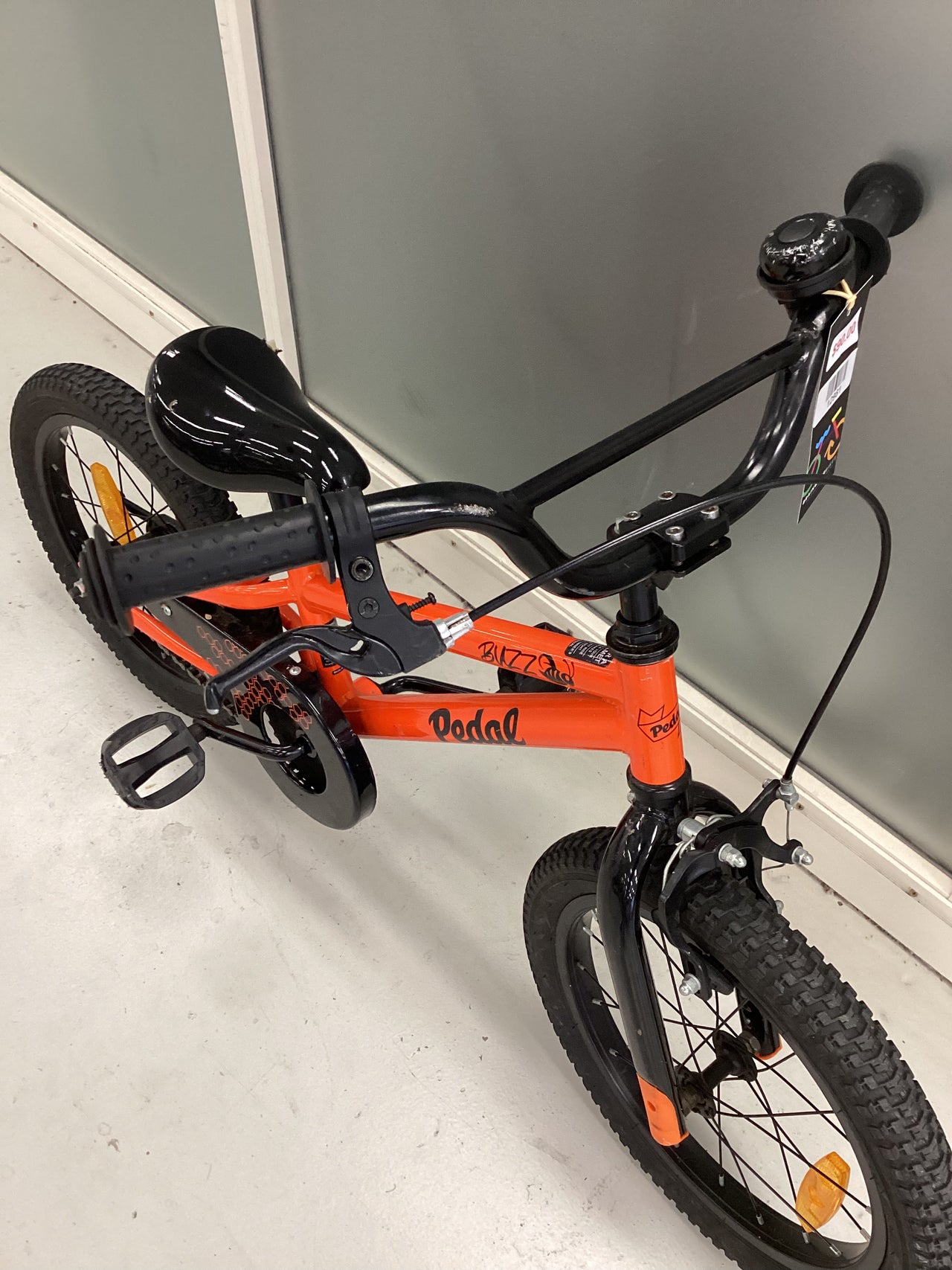 Pedal Buzz Bike - 16"  - Kids, Colour: Orange