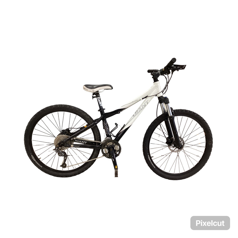 Giant Alias Bike -  38cm - Mountain Bike, Colour: Black, White