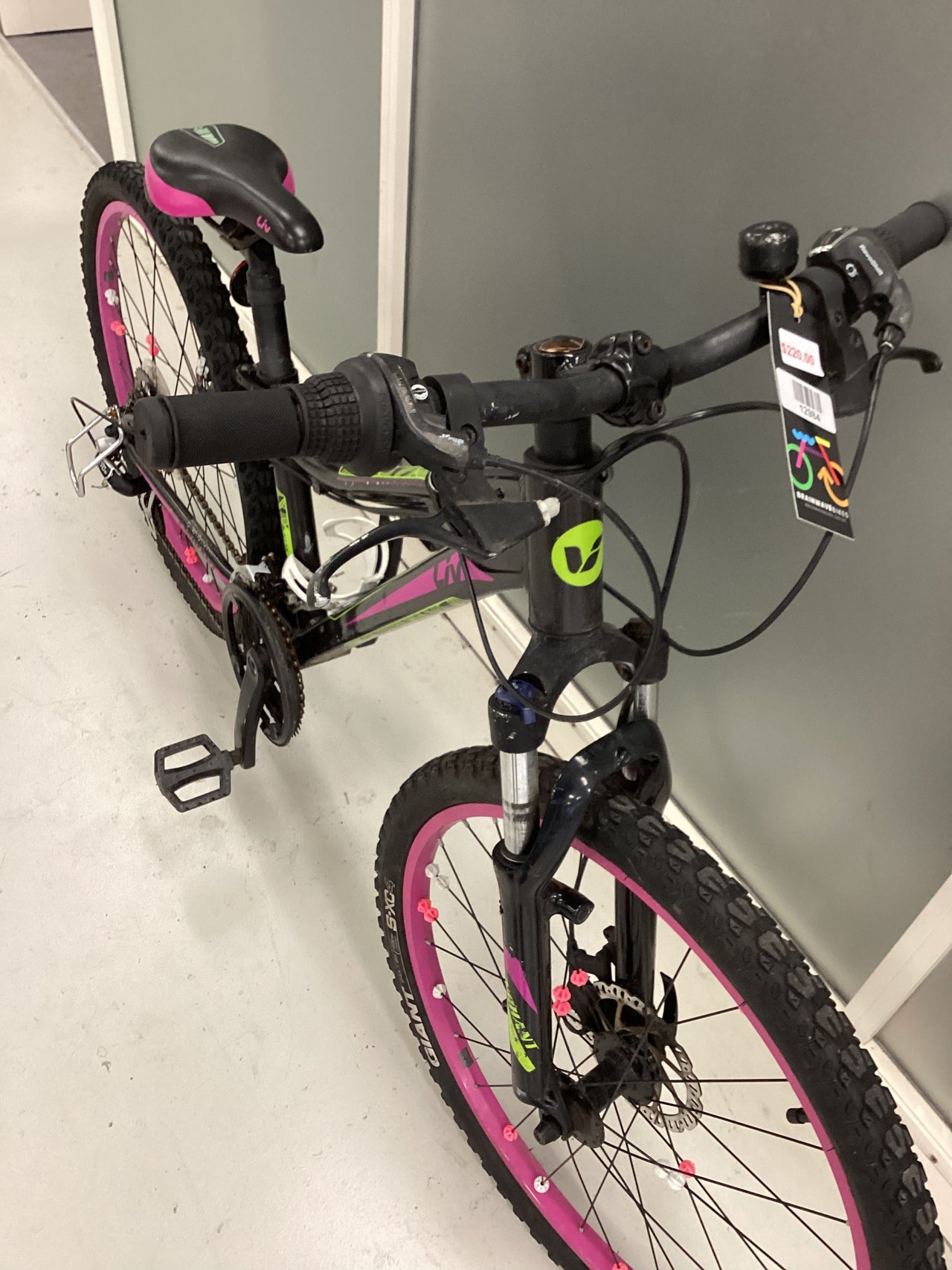 Liv Enchant Bike - 24"  - Kids, Colour: Black, Green, Purple