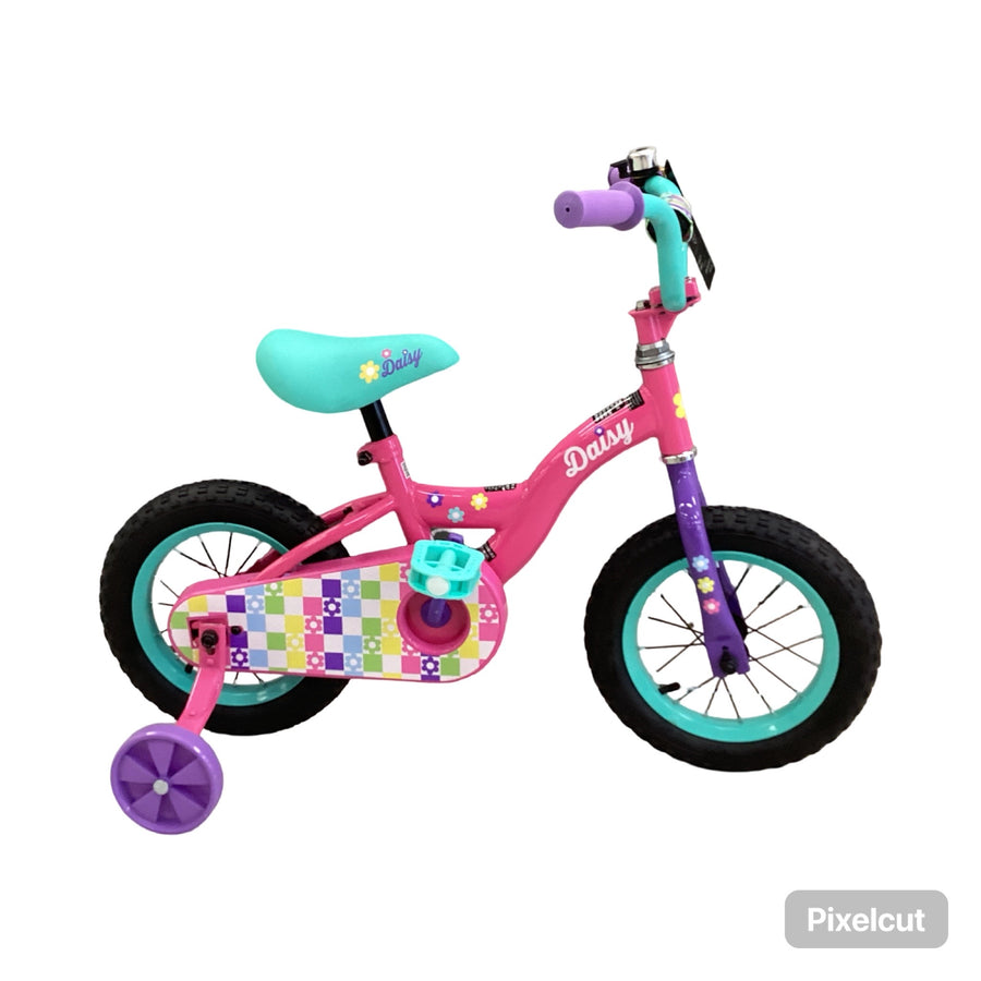 Kmart Daisy Bike - 12"  - Kids, Colour: Pink