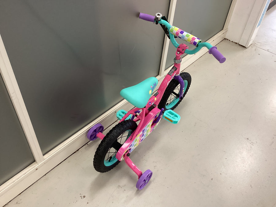 Kmart Daisy Bike - 12"  - Kids, Colour: Pink
